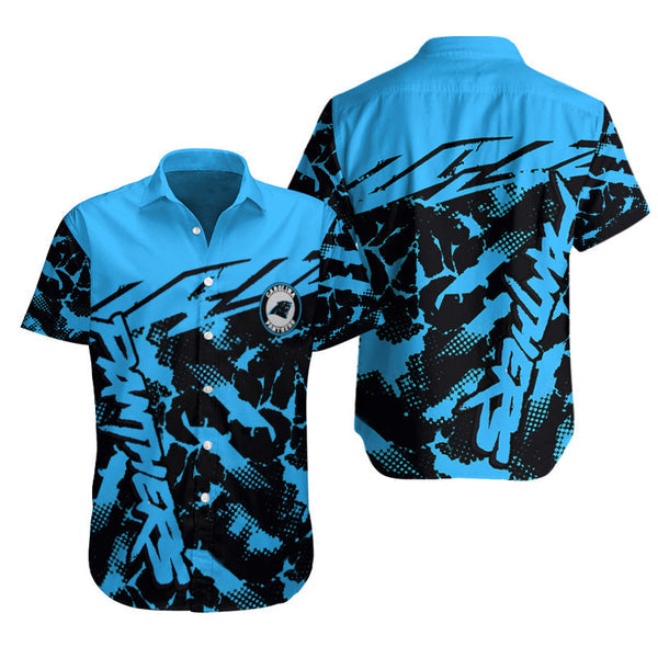 Carolina Panthers 2 (7) Personalized Hawaiian Button down shirt