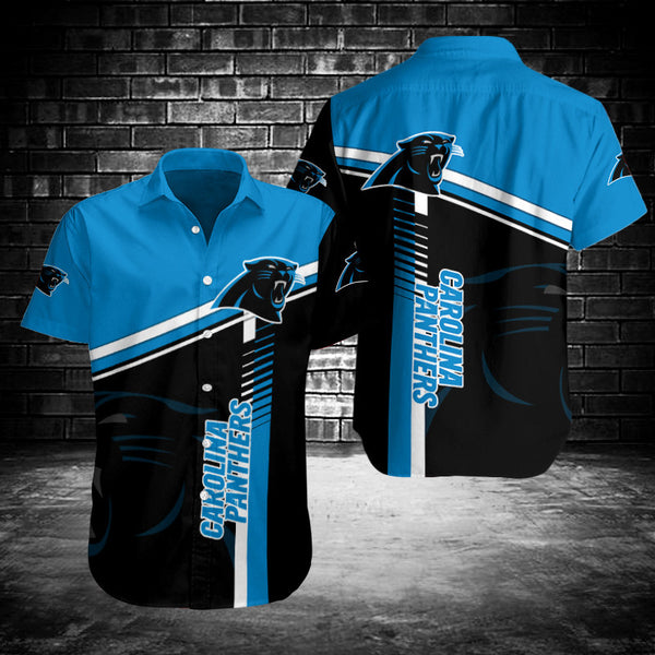 Carolina Panthers 2 (8) Personalized Hawaiian Button down shirt