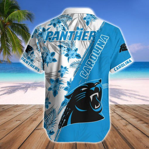 Carolina Panthers 2 (10) Personalized Hawaiian Button down shirt