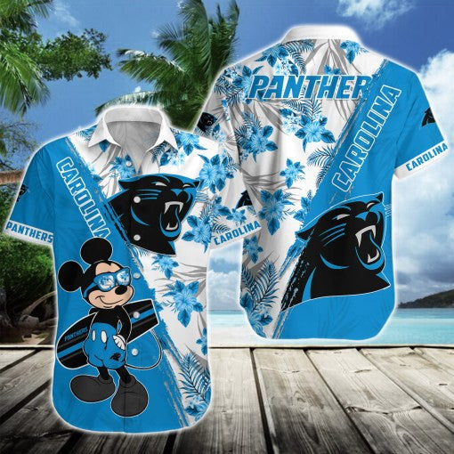 Carolina Panthers 2 (10) Personalized Hawaiian Button down shirt
