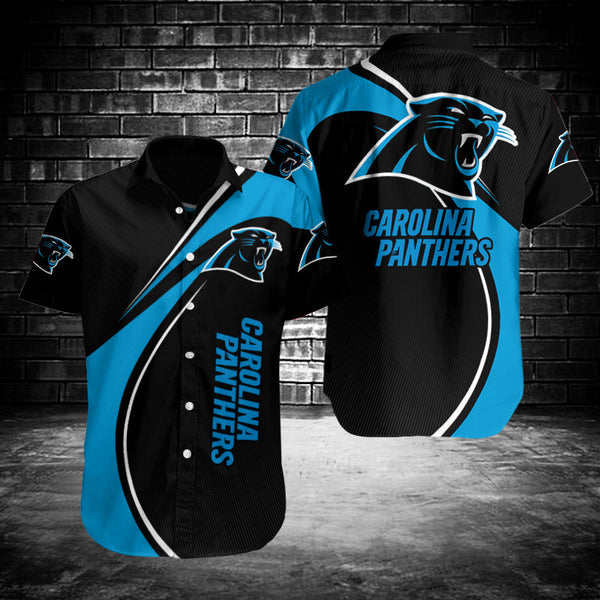 Carolina Panthers 2 (12) Personalized Hawaiian Button down shirt