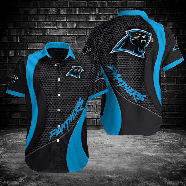 Carolina Panthers 2 (17) Personalized Hawaiian Button down shirt