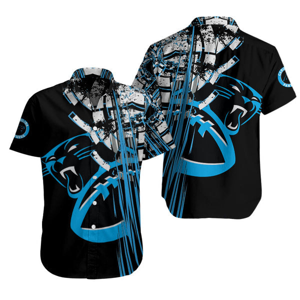 Carolina Panthers 2 (22) Personalized Hawaiian Button down shirt