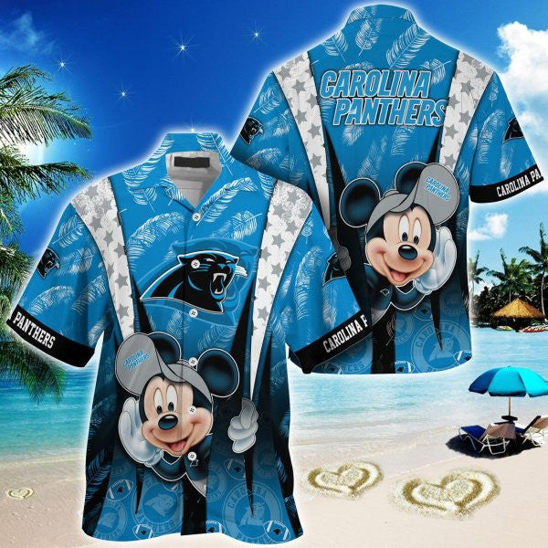 Carolina Panthers 2 (23) Personalized Hawaiian Button down shirt