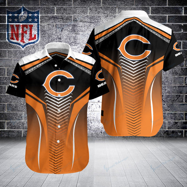 Chicago Bears 2 (17) Personalized Hawaiian Button down shirt