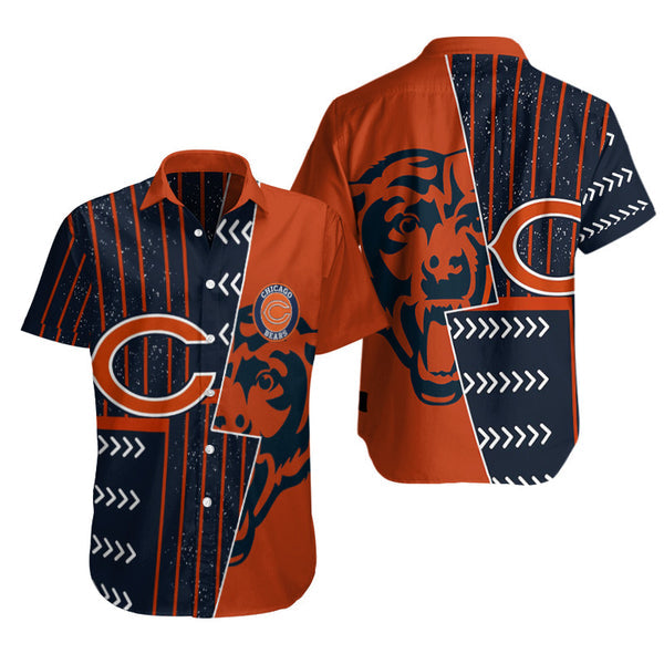 Chicago Bears 2 (21) Personalized Hawaiian Button down shirt