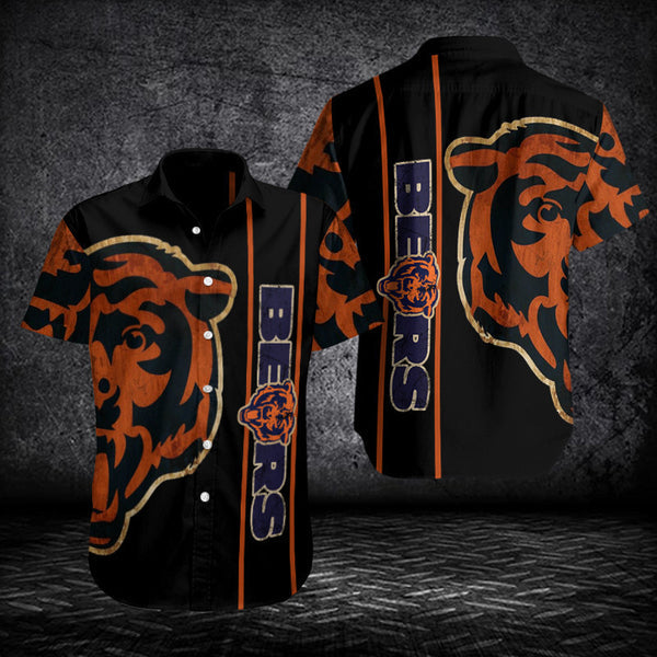 Chicago Bears 2 (23) Personalized Hawaiian Button down shirt