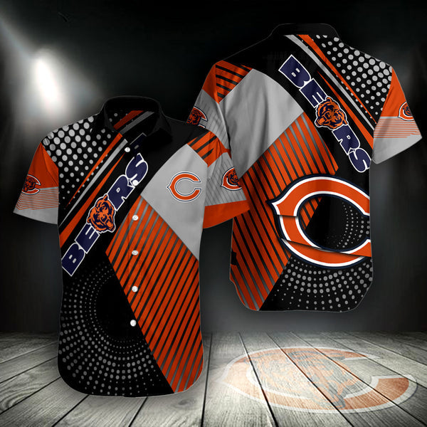 Chicago Bears 2 (24) Personalized Hawaiian Button down shirt