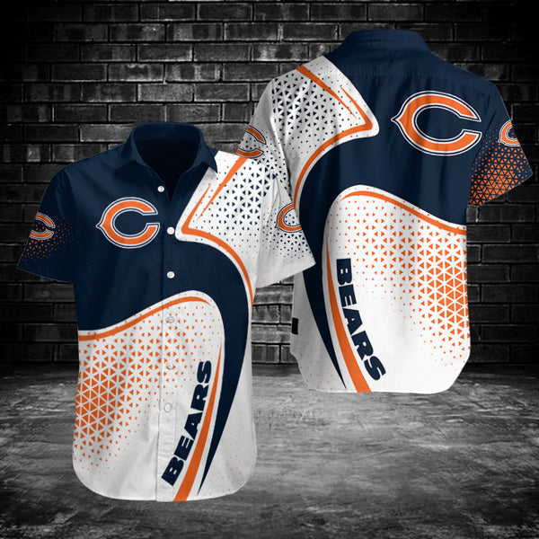 Chicago Bears 2 (25) Personalized Hawaiian Button down shirt