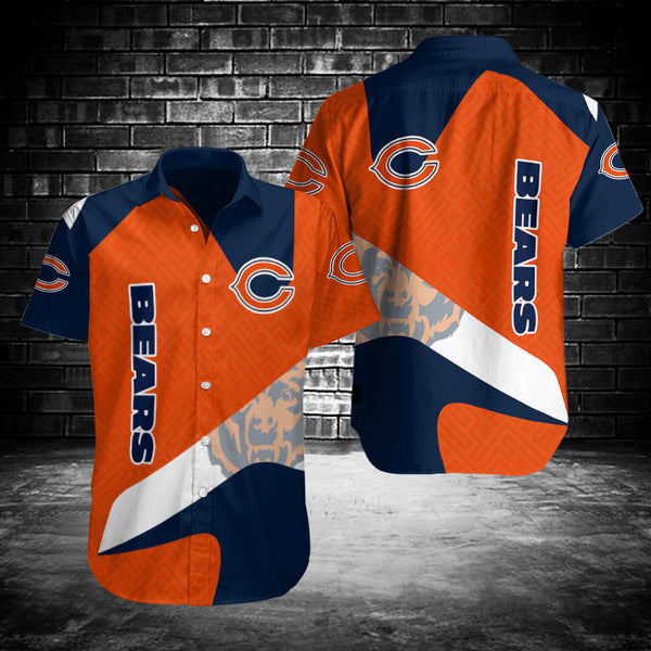 Chicago Bears 2 (26) Personalized Hawaiian Button down shirt