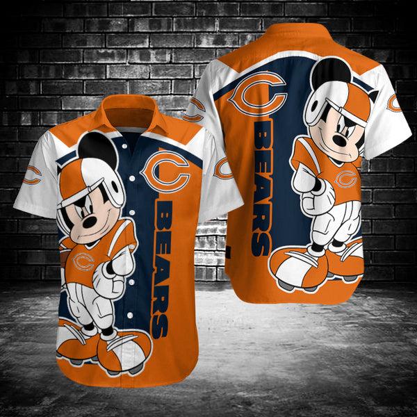 Chicago Bears 2 (32) Personalized Hawaiian Button down shirt
