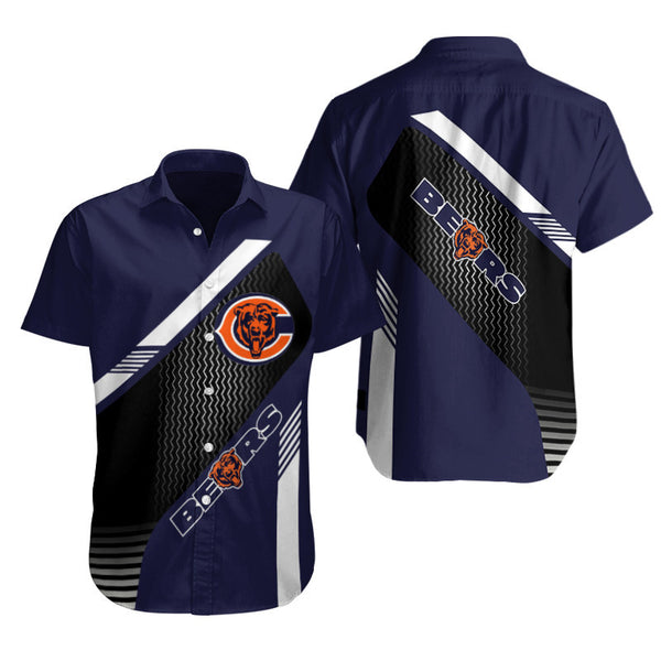 Chicago Bears 2 (34) Personalized Hawaiian Button down shirt