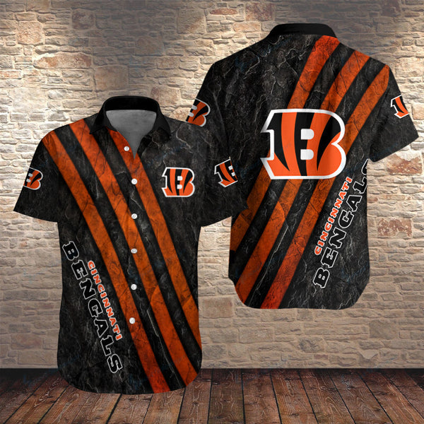 Cincinnati Bengals 2 (12) Personalized Hawaiian Button down shirt