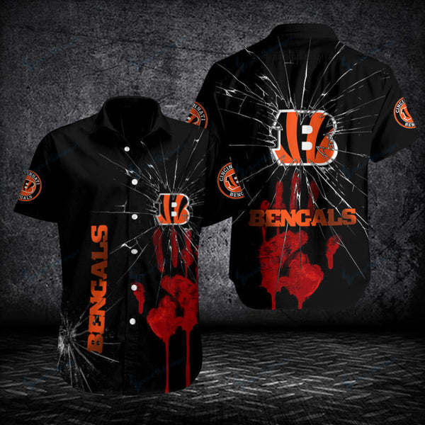 Cincinnati Bengals 2 (16) Personalized Hawaiian Button down shirt