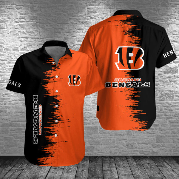 Cincinnati Bengals 2 (18) Personalized Hawaiian Button down shirt