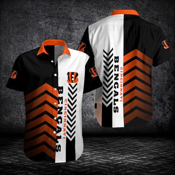 Cincinnati Bengals 2 (22) Personalized Hawaiian Button down shirt