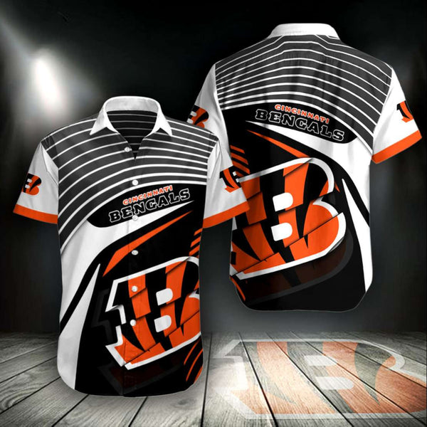 Cincinnati Bengals 2 (23) Personalized Hawaiian Button down shirt