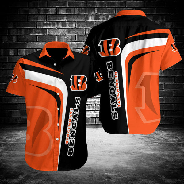 Cincinnati Bengals 2 (28) Personalized Hawaiian Button down shirt