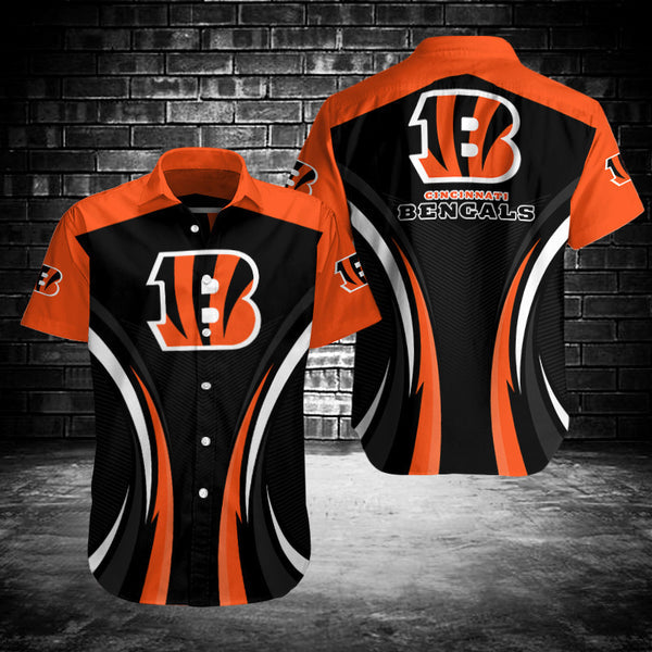 Cincinnati Bengals 2 (29) Personalized Hawaiian Button down shirt