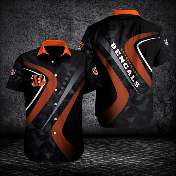 Cincinnati Bengals 2 (31) Personalized Hawaiian Button down shirt