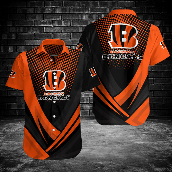 Cincinnati Bengals 2 (33) Personalized Hawaiian Button down shirt