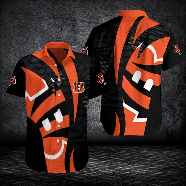 Cincinnati Bengals 2 (39) Personalized Hawaiian Button down shirt