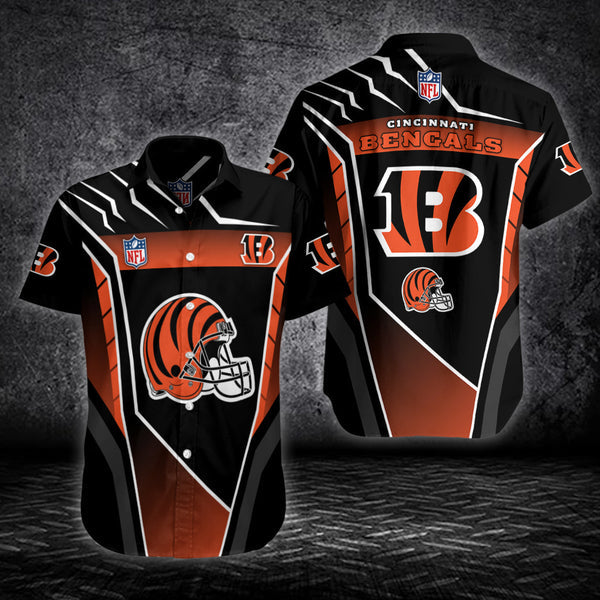 Cincinnati Bengals 2 (43) Personalized Hawaiian Button down shirt