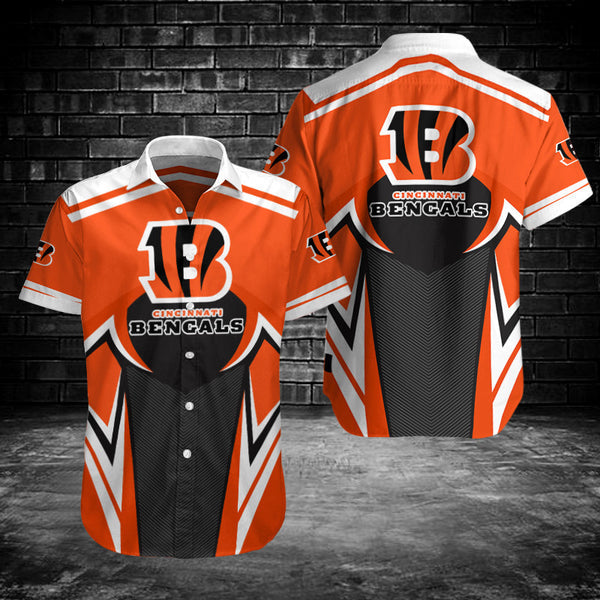 Cincinnati Bengals 2 (55) Personalized Hawaiian Button down shirt