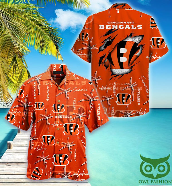 Cincinnati Bengals 2 (62) Personalized Hawaiian Button down shirt