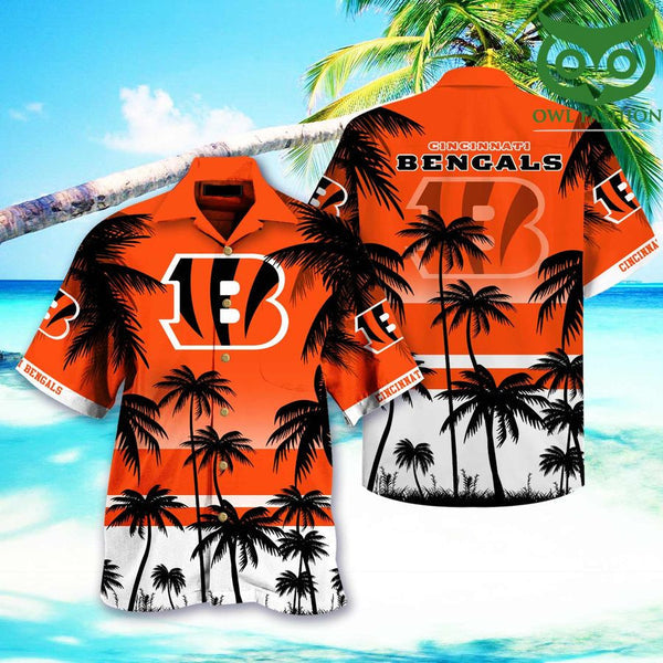 Cincinnati Bengals 2 (101) Personalized Hawaiian Button down shirt