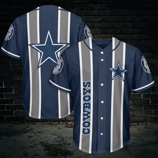 Dallas Cowboys Personalized Baseball Jersey 042
