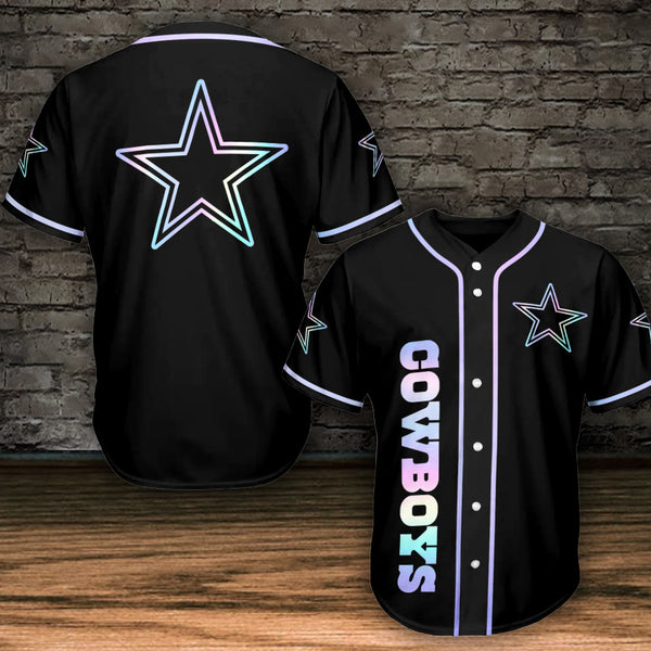Dallas Cowboys Personalized Baseball Jersey 040