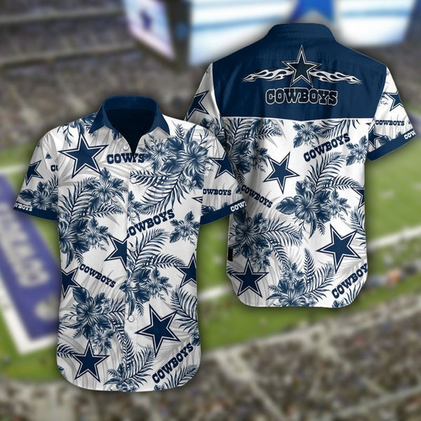 Dallas Cowboys 2 (47) Personalized Hawaiian Button down shirt