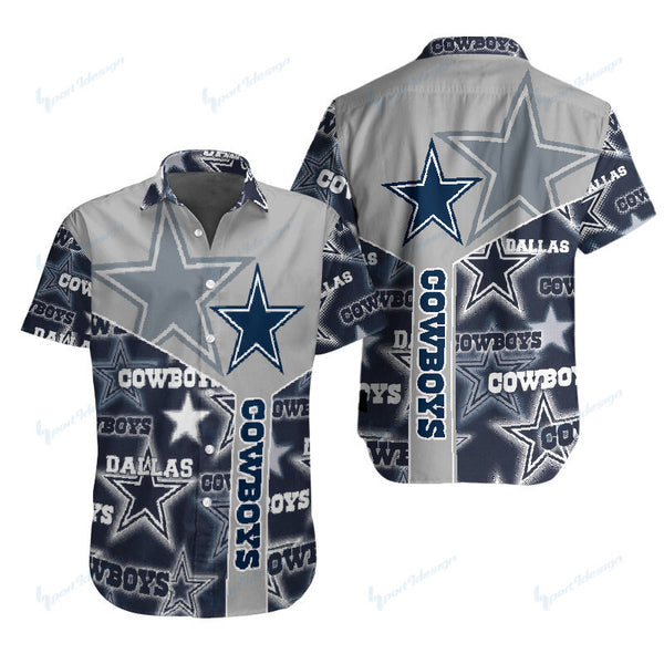 Dallas Cowboys 2 (49) Personalized Hawaiian Button down shirt