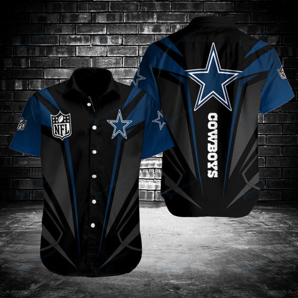 Dallas Cowboys 2 (51) Personalized Hawaiian Button down shirt