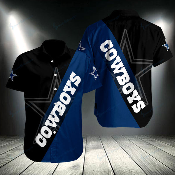 Dallas Cowboys 2(53) Personalized Hawaiian Button down shirt