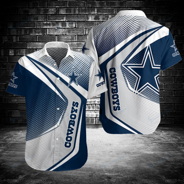 Dallas Cowboys 2 (63) Personalized Hawaiian Button down shirt