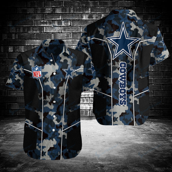 Dallas Cowboys 2 (64) Personalized Hawaiian Button down shirt