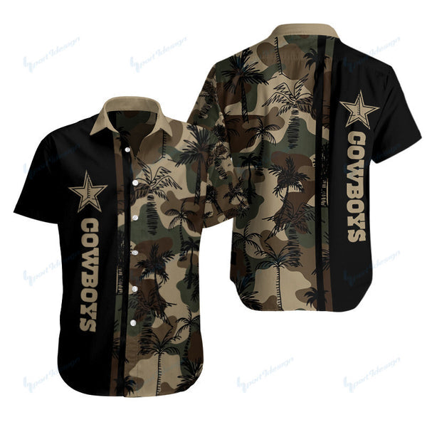 Dallas Cowboys 2 (65) Personalized Hawaiian Button down shirt