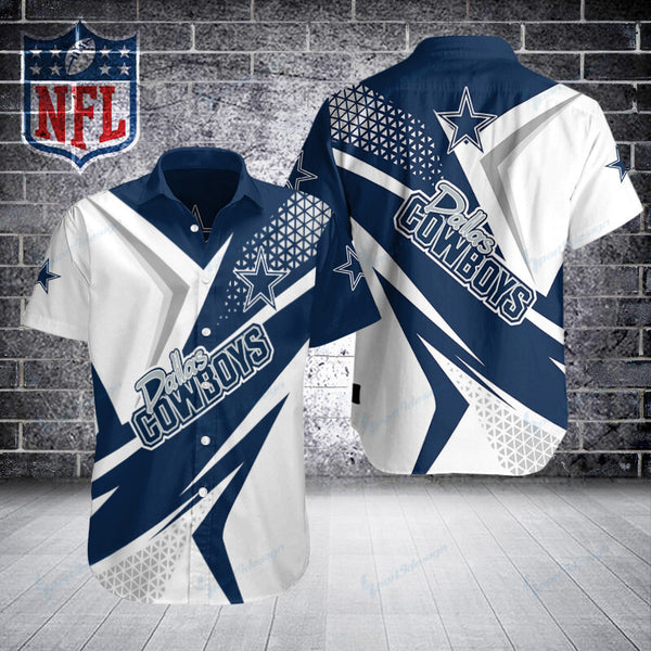 Dallas Cowboys 2 (69) Personalized Hawaiian Button down shirt