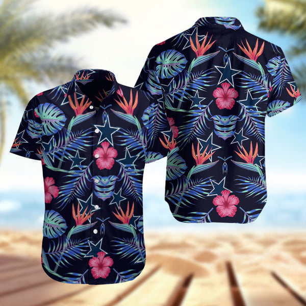 Dallas Cowboys 2 (75) Personalized Hawaiian Button down shirt