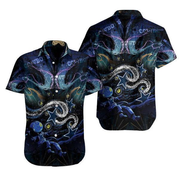 Dallas Cowboys 2 (83) Personalized Hawaiian Button down shirt