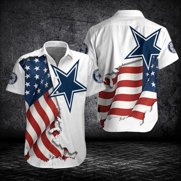 Dallas Cowboys 2 (86) Personalized Hawaiian Button down shirt