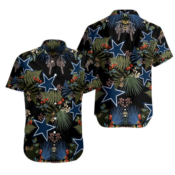 Dallas Cowboys 2 (87) Personalized Hawaiian Button down shirt