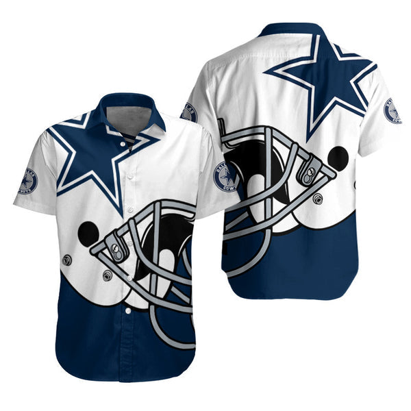 Dallas Cowboys 2 (88) Personalized Hawaiian Button down shirt