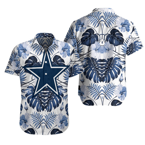 Dallas Cowboys 2 (89) Personalized Hawaiian Button down shirt