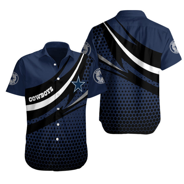 Dallas Cowboys 2 (98) Personalized Hawaiian Button down shirt