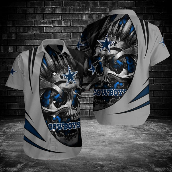Dallas Cowboys 2 (101) Personalized Hawaiian Button down shirt