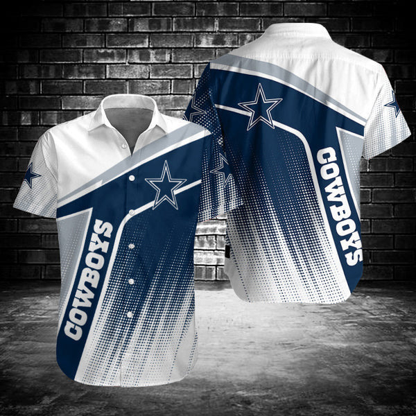 Dallas Cowboys 2 (103) Personalized Hawaiian Button down shirt