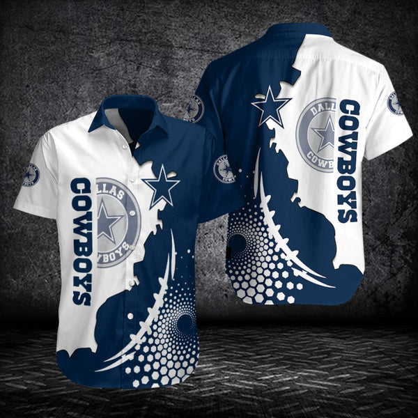 Dallas Cowboys 2 (104) Personalized Hawaiian Button down shirt